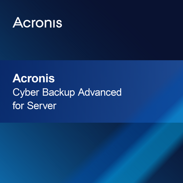 Acronis Cyber Backup Edistynyt Virtuaalipalvelin