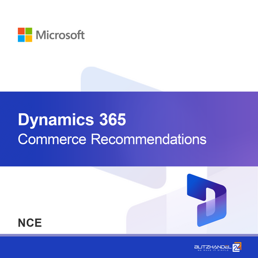 Recomandări Dynamics 365 Commerce (NCE)