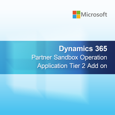 Dynamics 365 Partner Sandbox Operation Application Tier 2 Tillägg