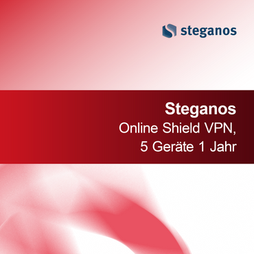 Steganos Online Shield VPN, 5 dispozitive 1 an