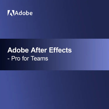 Adobe After Effects - Pro за екипи
