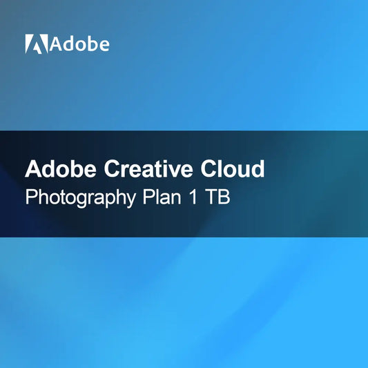 Adobe Creative Cloud Fotografický plán pro vzdělávání