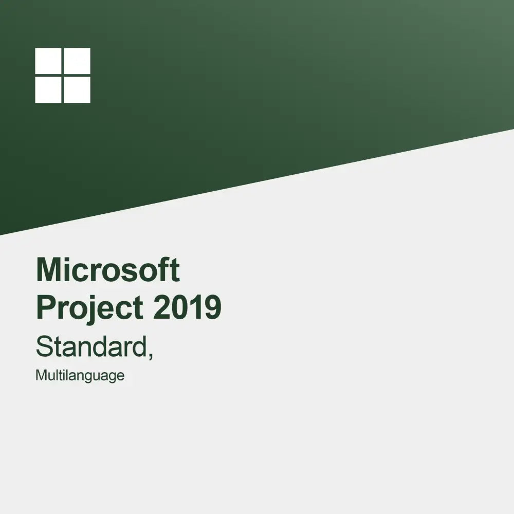 Microsoft Project 2019 Standard, Πολύγλωσσο