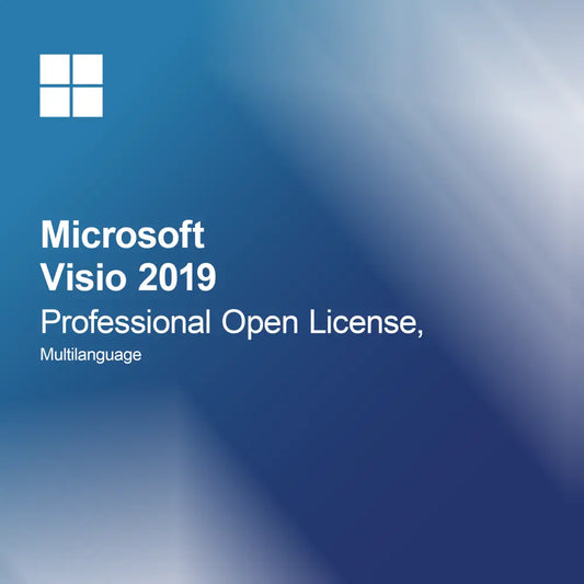 Microsoft Visio 2019 Professional Open License, flerspråkig