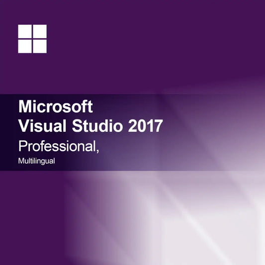 Microsoft Visual Studio 2017 Professional, vícejazyčný