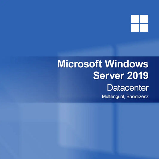 Microsoft Windows Server 2019 Datacenter, vícejazyčný, základní licence