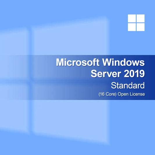 Microsoft Windows Server 2019 Standard (16 Çekirdek) Açık Lisans