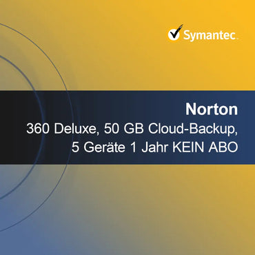 Norton 360 Deluxe, 50 GB Cadangan Cloud, 5 Perangkat 1 Tahun TANPA LANGGANAN