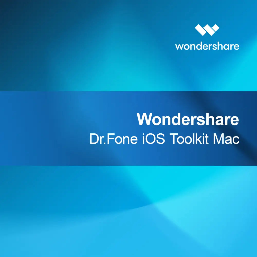 Wondershare Dr.Fone iOS -työkalupakki Macille