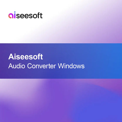 Aiseesoft Conversor de Áudio