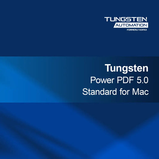 Tungsten Power PDF 5.0 Standard pentru Mac