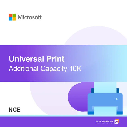 Univerzálna tlač s dodatočnou kapacitou 10K (NCE)